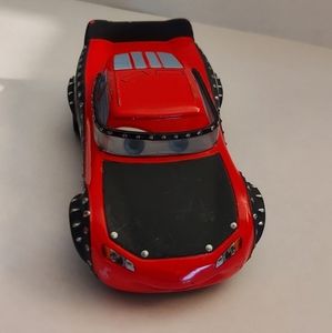 Disney Pixar Cars Heavy Metal Lightning McQueen Rare Die-cast 1:55 Model